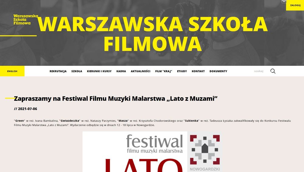 Warszawska Szkoła Filmowa