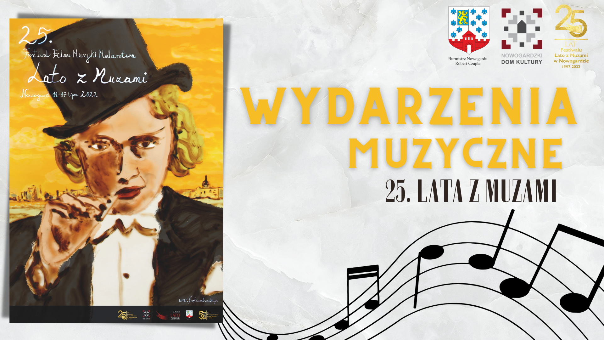 WYDARZENIA MUZYCZNE 25. LATA Z MUZAMI