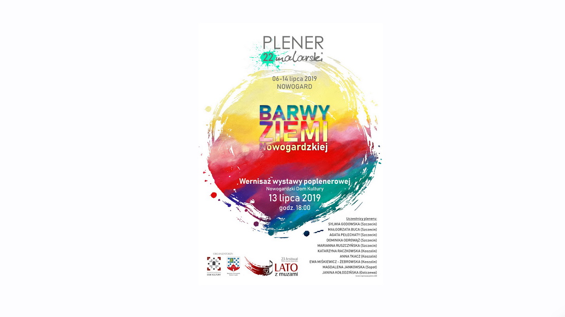 22. PLENER MALARSKI ROZPOCZĘTY - PLAKAT