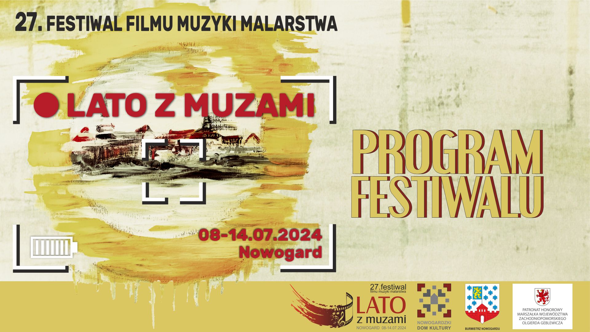 7 DNI Z FILMAMI, MUZYKĄ, MALARSTWEM. PROGRAM 27. „LATA Z MUZAMI” OGŁOSZONY!